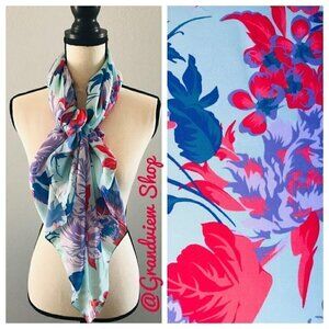 Free Press Accessories Spring Floral Scarf NWT